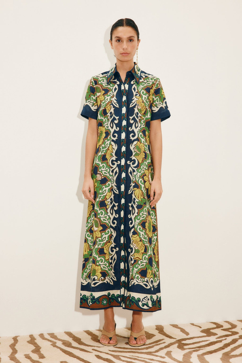 ALÉMAIS Liana Shirtdress - Multi