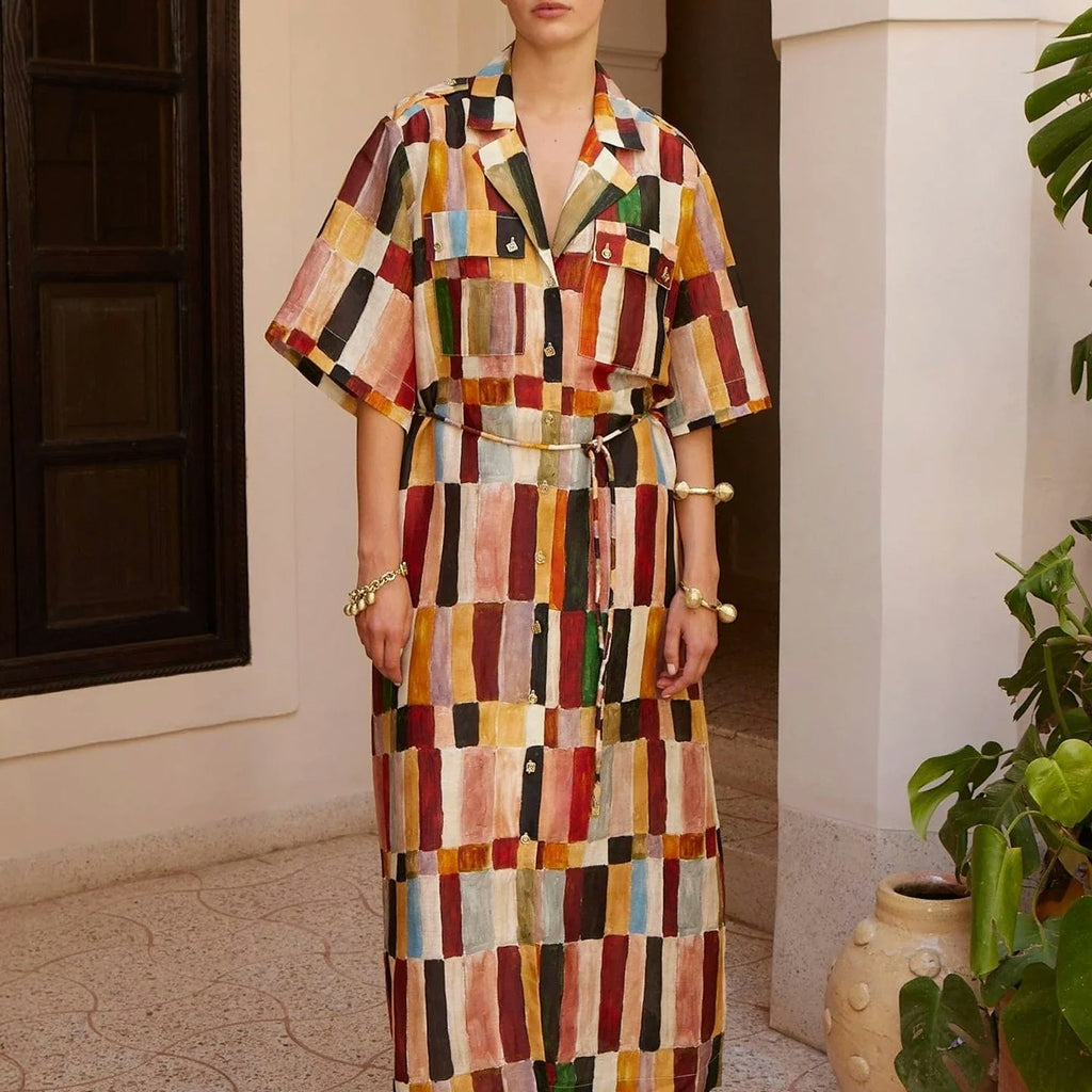 ALÉMAIS Marjorelle Shirtdress