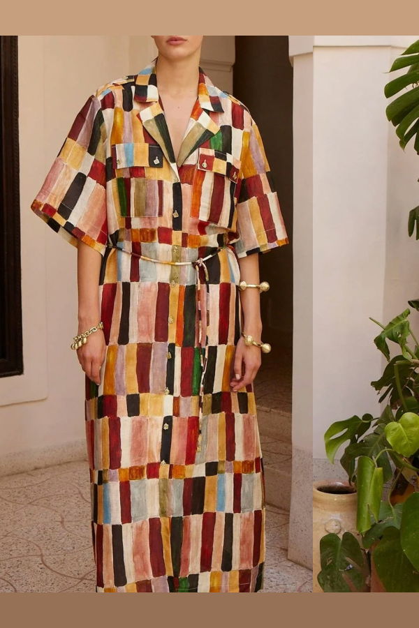 ALÉMAIS Marjorelle Shirtdress