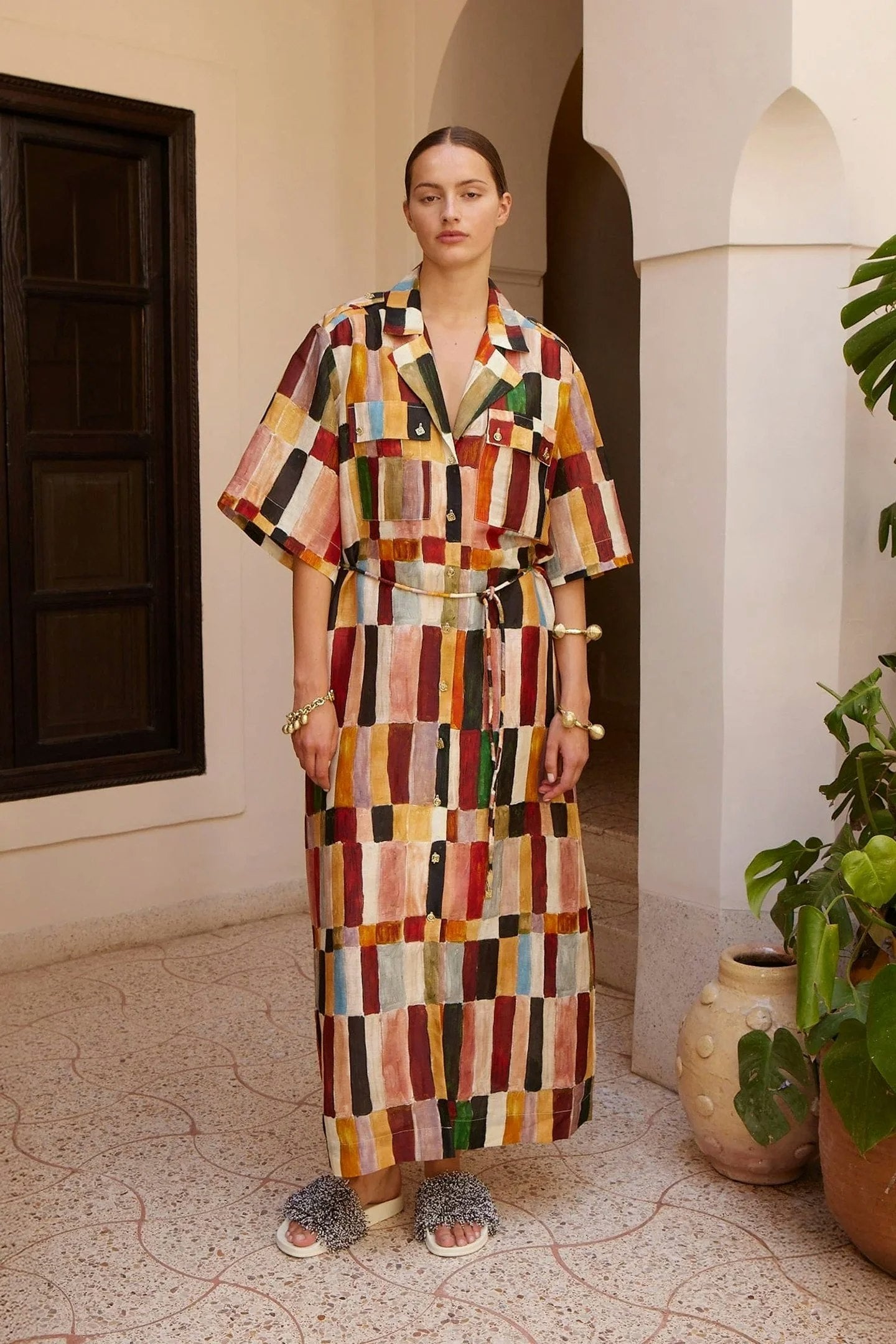 ALÉMAIS Marjorelle Shirtdress
