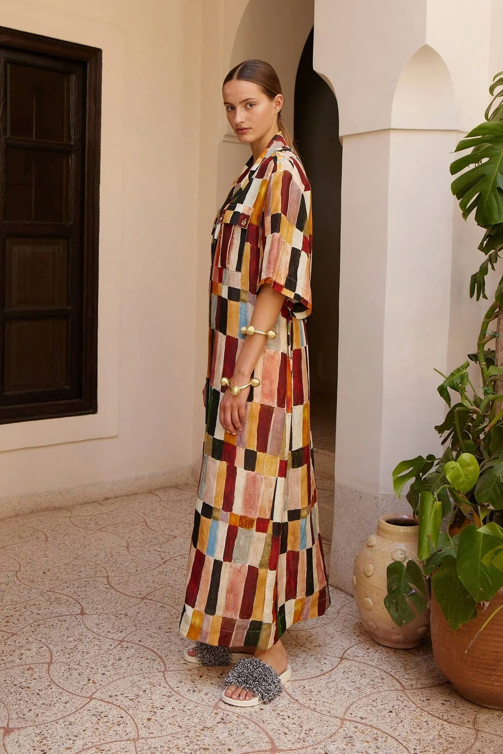 ALÉMAIS Marjorelle Shirtdress
