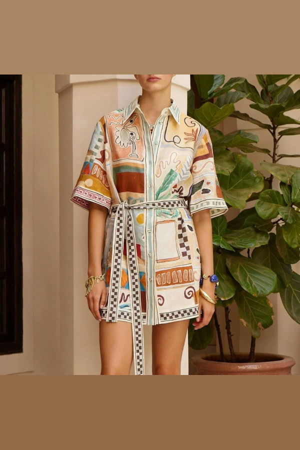 ALÉMAIS Michelle Mini Dress