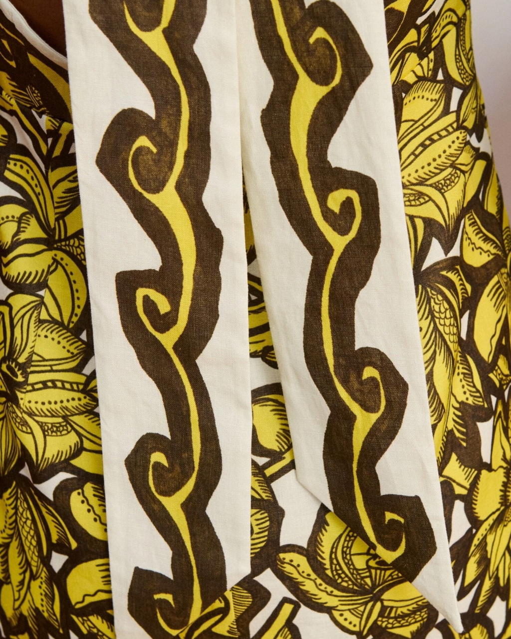 ALÉMAIS Mona Mini Dress - Yellow