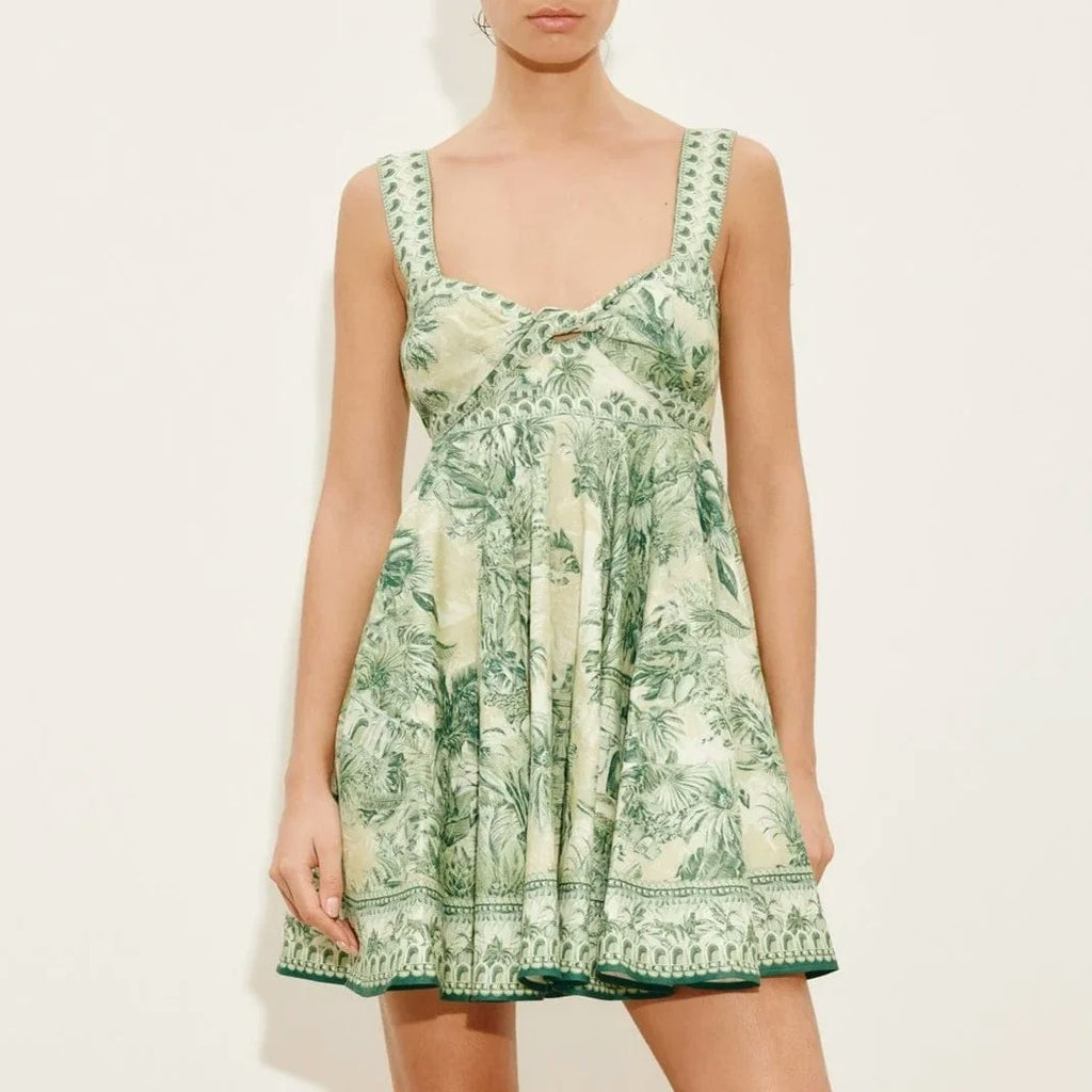 ALÉMAIS Sara Mini Twist Dress