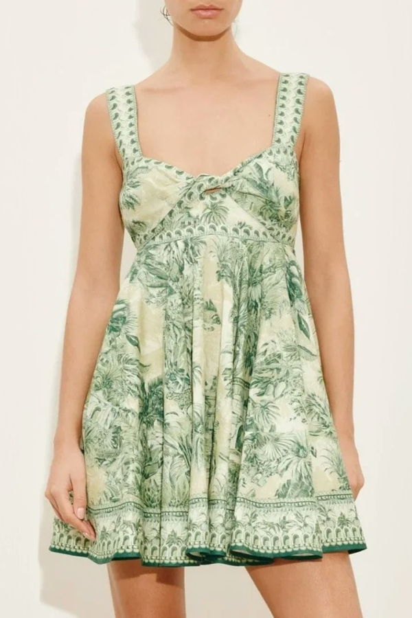 ALÉMAIS Sara Mini Twist Dress