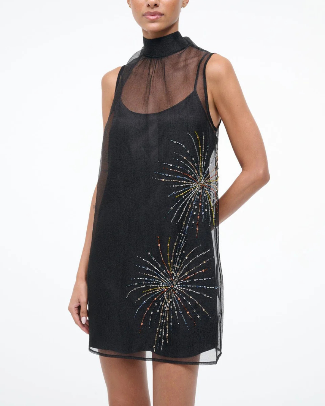 Staud Albee Mini Dress - Firework