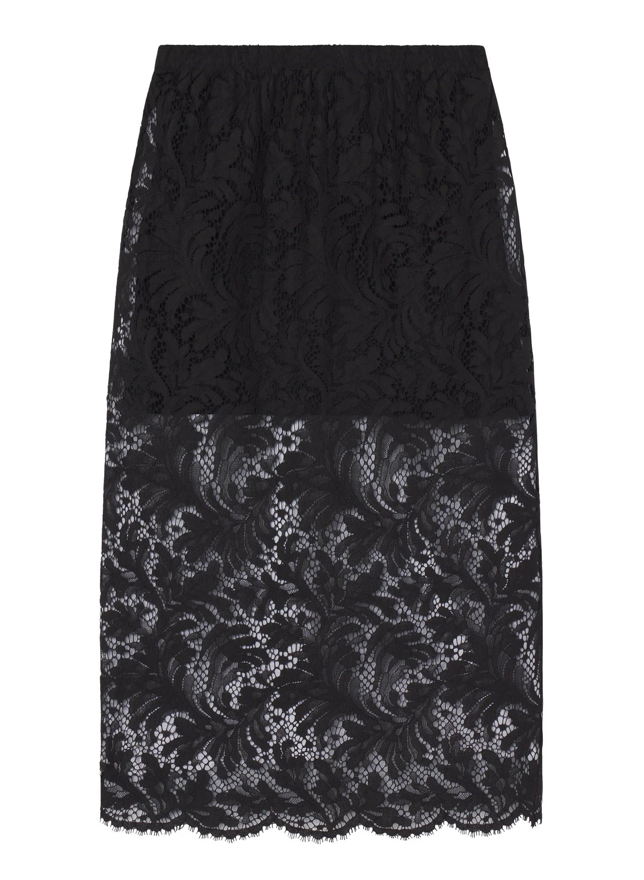 A.L.C. Lydia Lace Midi Skirt