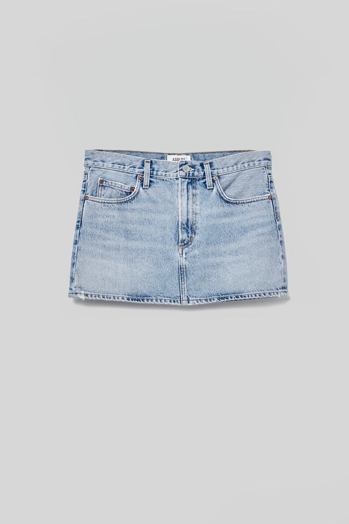 AGOLDE ALEK MINI SKIRT - FORCE