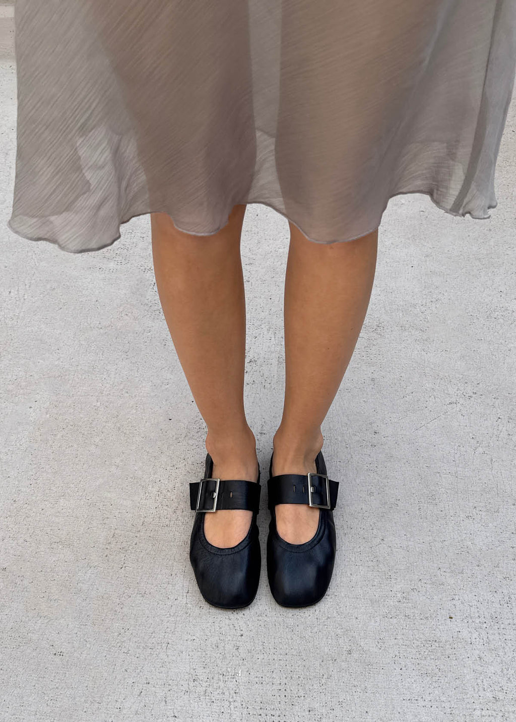 Alohas Sarea Leather Ballet Flats