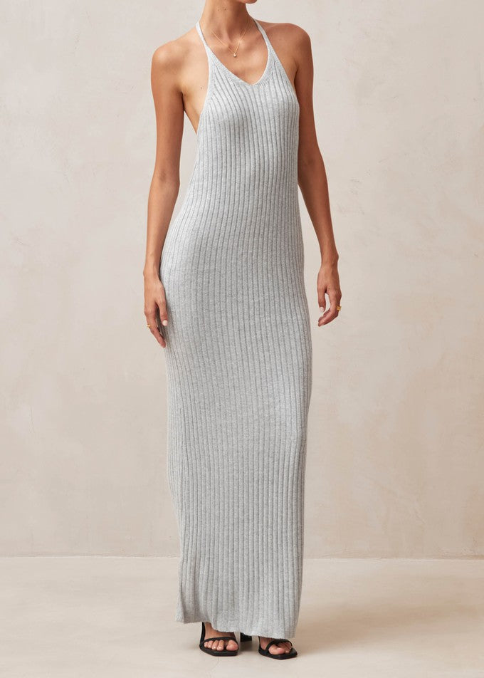 Alohas Cindy Ribbed Maxi Dress