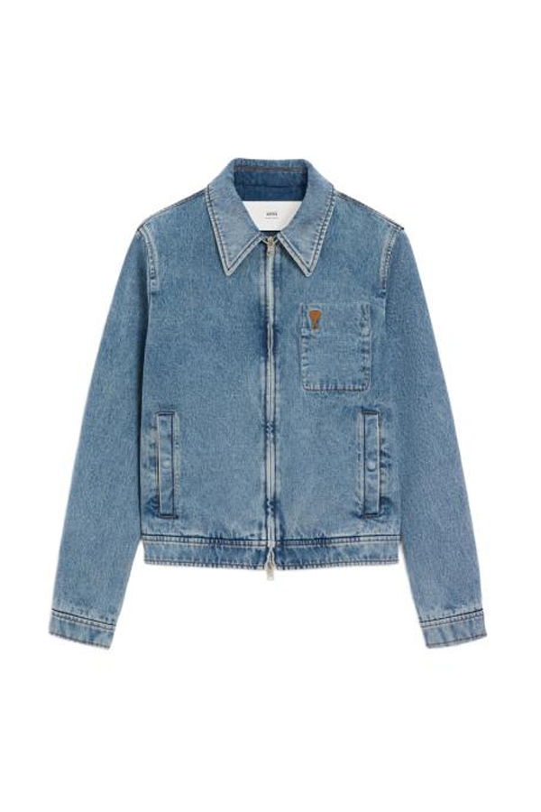AMI HJK835DE0046480 Jacket - Blue