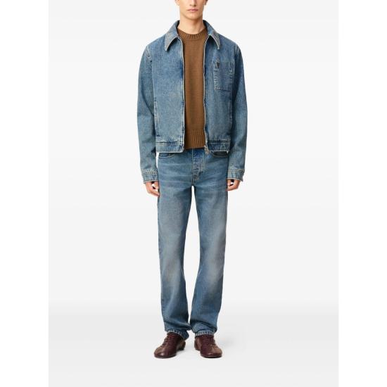 AMI HJK835DE0046480 Jacket - Blue