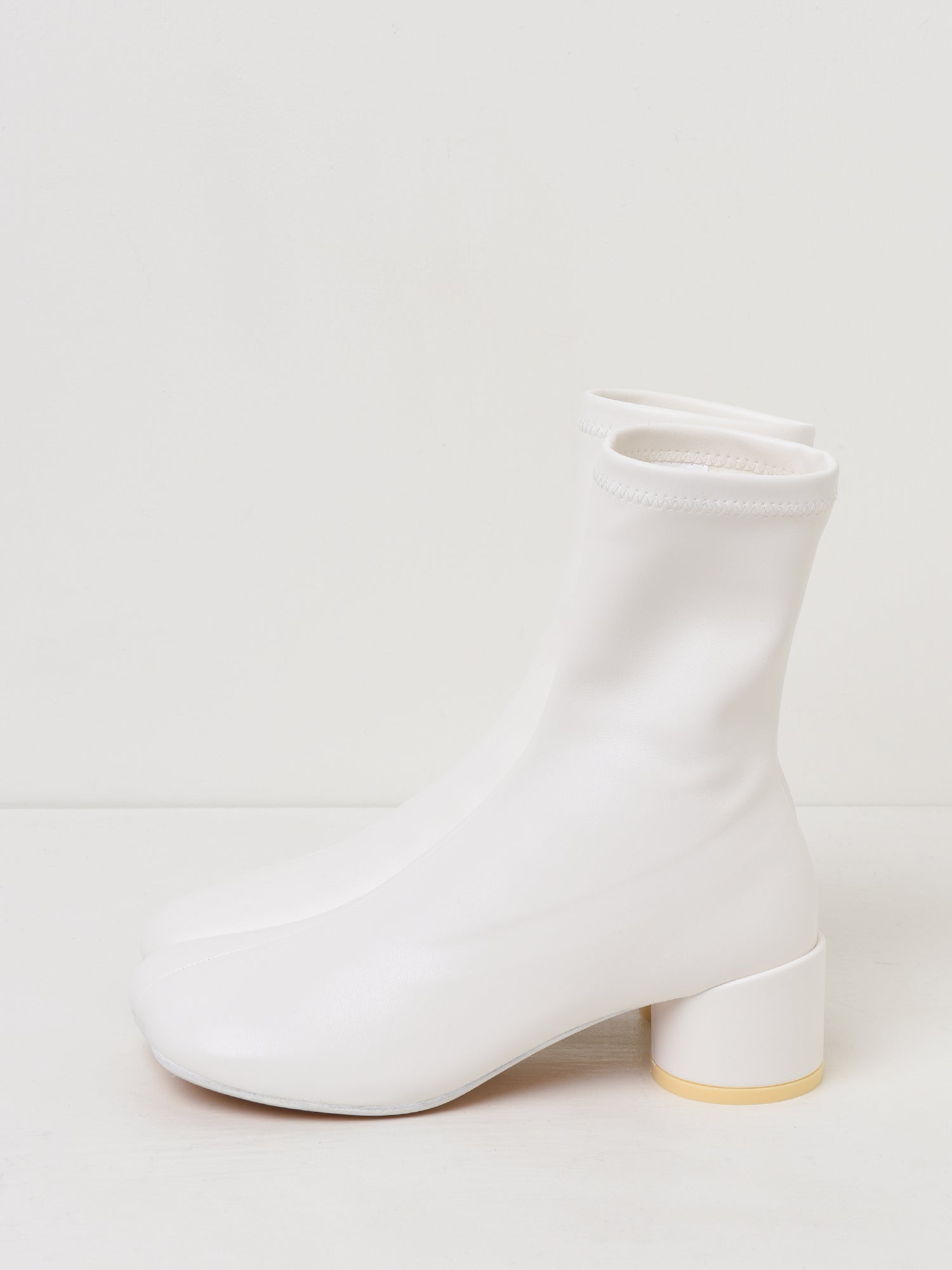 MM6 Maison Margiela ANKLE BOOT S59WU0230 P2260 T1009 boots - WHISPER WHITE