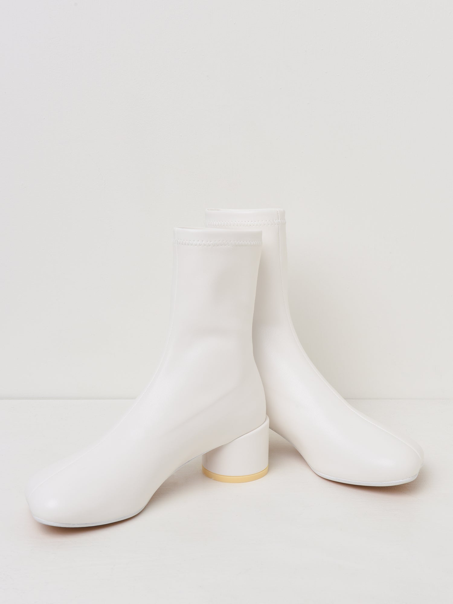 MM6 Maison Margiela ANKLE BOOT S59WU0230 P2260 T1009 boots - WHISPER WHITE