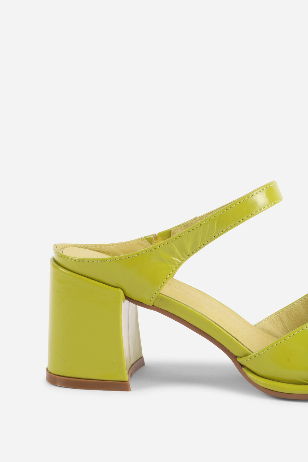"INTENTIONALLY __________." Apex Block Heel Sandal