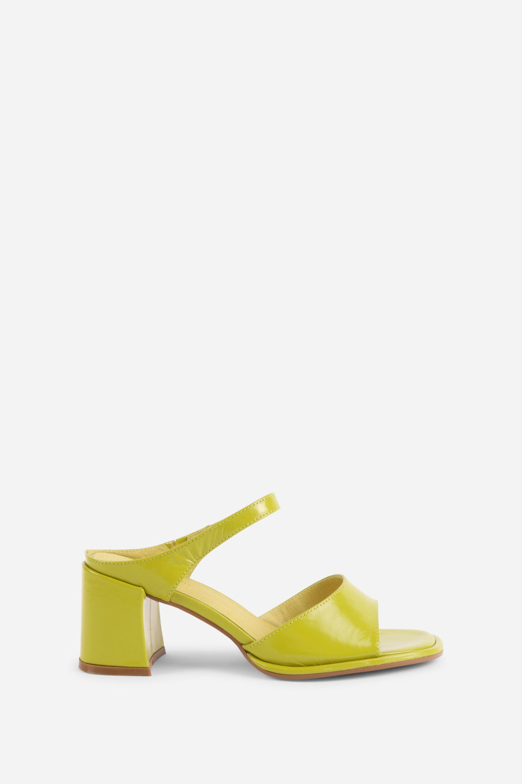 "INTENTIONALLY __________." Apex Block Heel Sandal