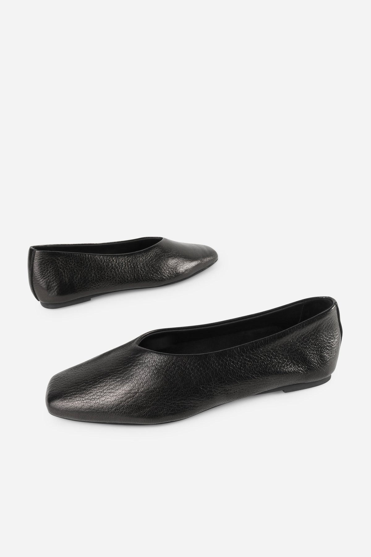 "INTENTIONALLY __________." Arden Square Toe Ballet Flat