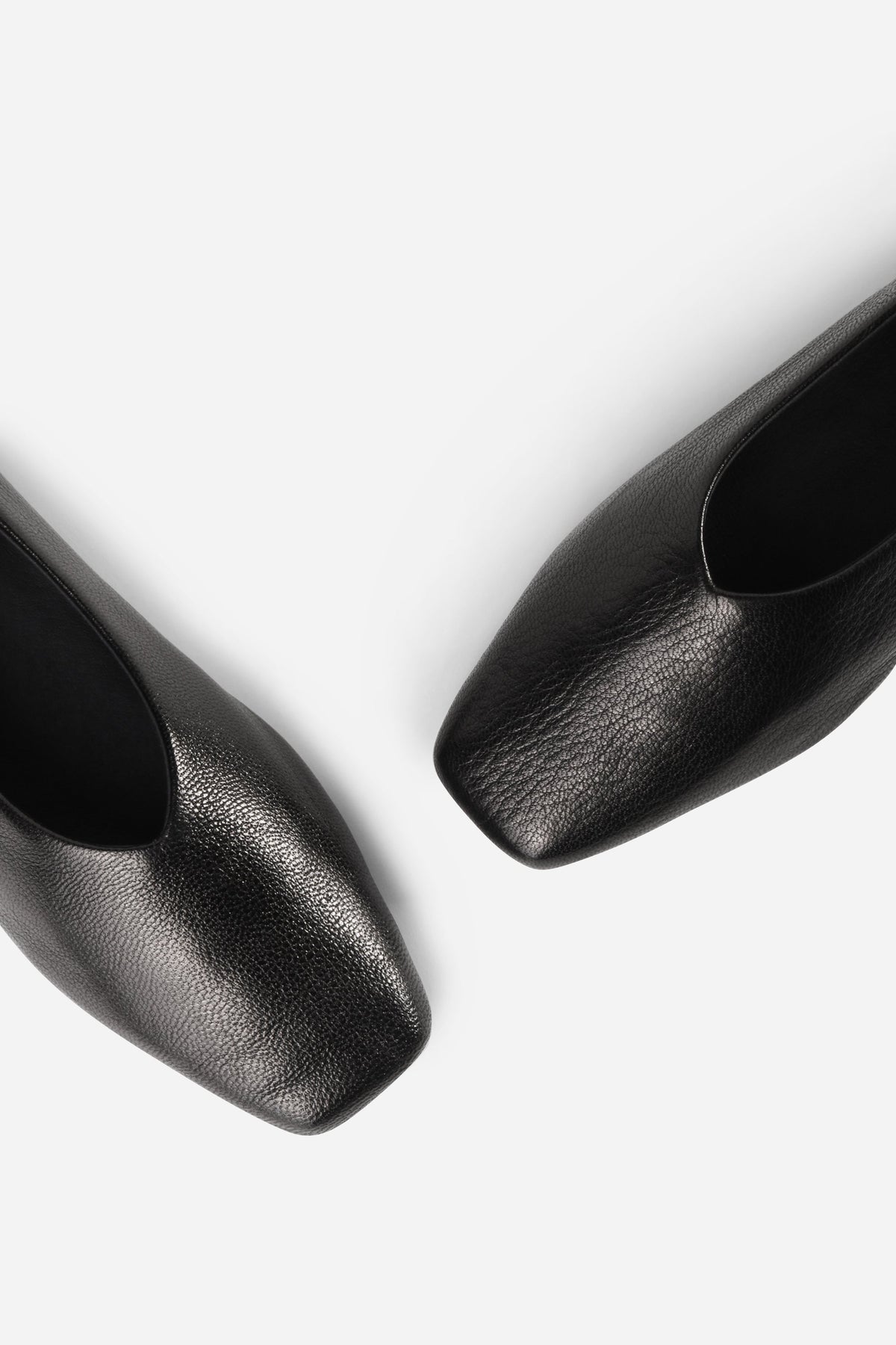 "INTENTIONALLY __________." Arden Square Toe Ballet Flat
