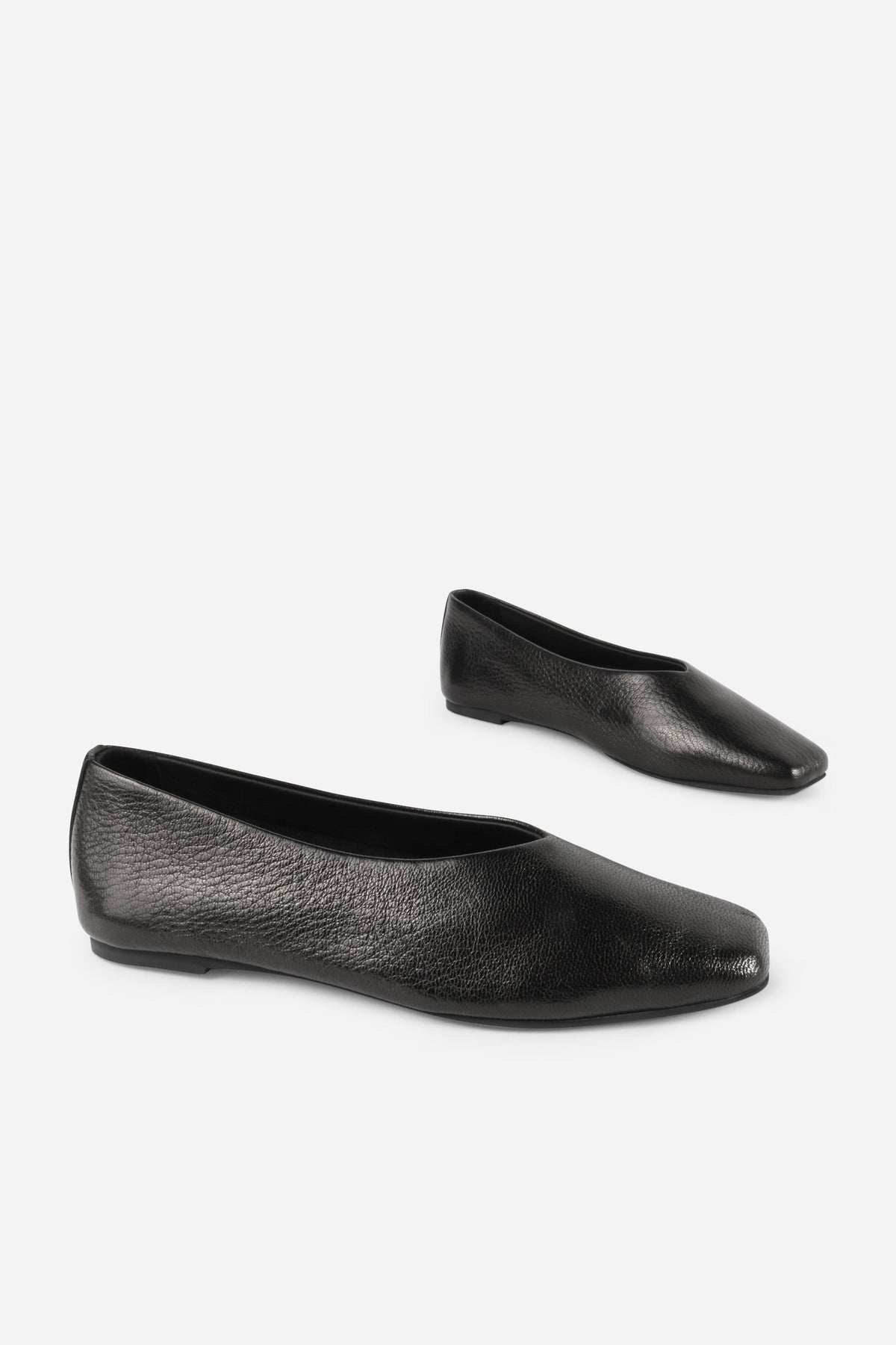 "INTENTIONALLY __________." Arden Square Toe Ballet Flat