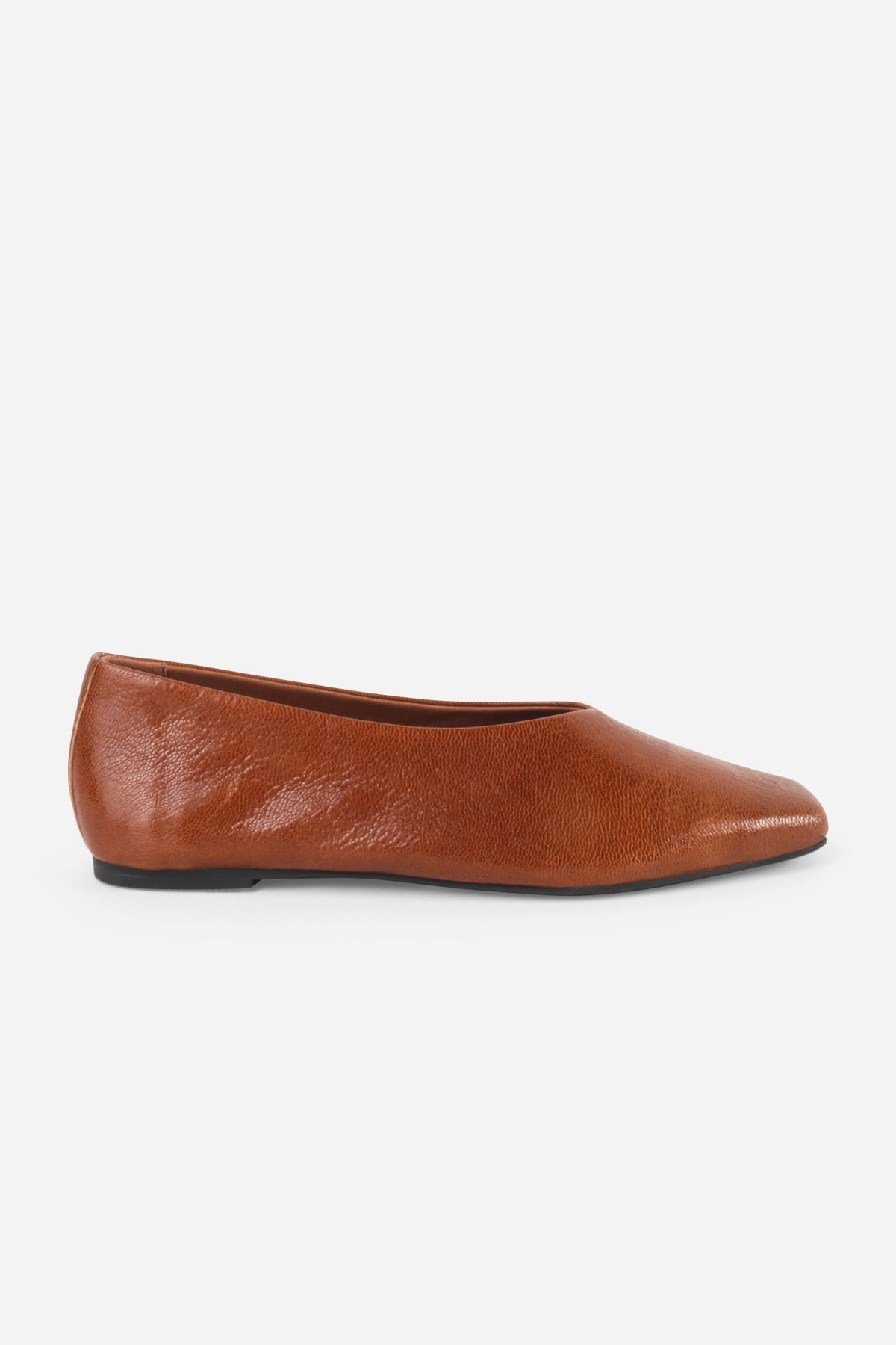 "INTENTIONALLY __________." Arden Square Toe Ballet Flat