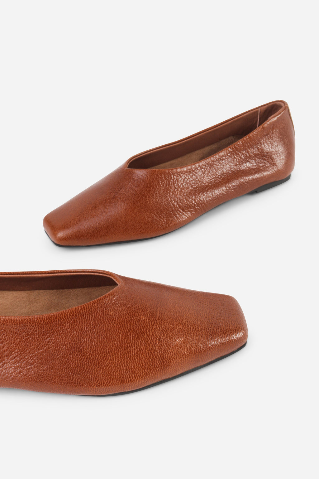 "INTENTIONALLY __________." Arden Square Toe Ballet Flat
