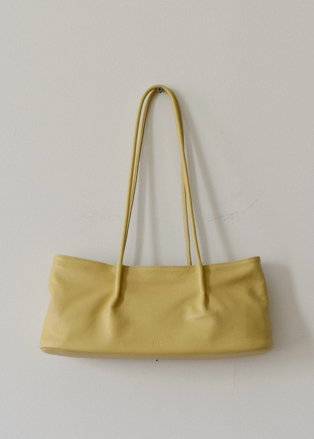 ARE Studio Frances Baguette Shoulder Bag - Butter Yellow