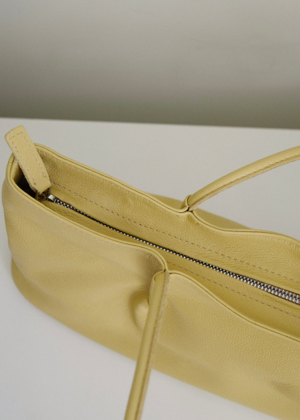 ARE Studio Frances Baguette Shoulder Bag - Butter Yellow