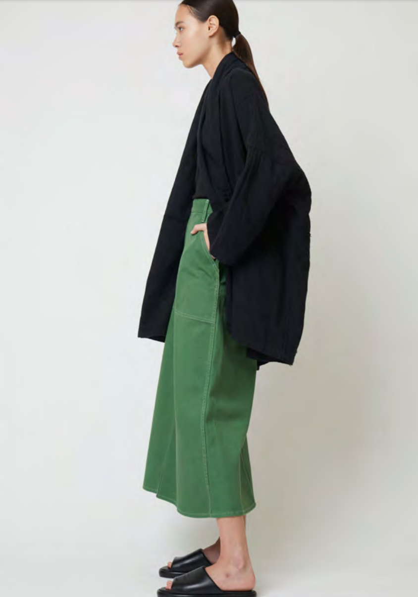 Atelier Delphine Haori Coat Double Layered Cotton Gauze