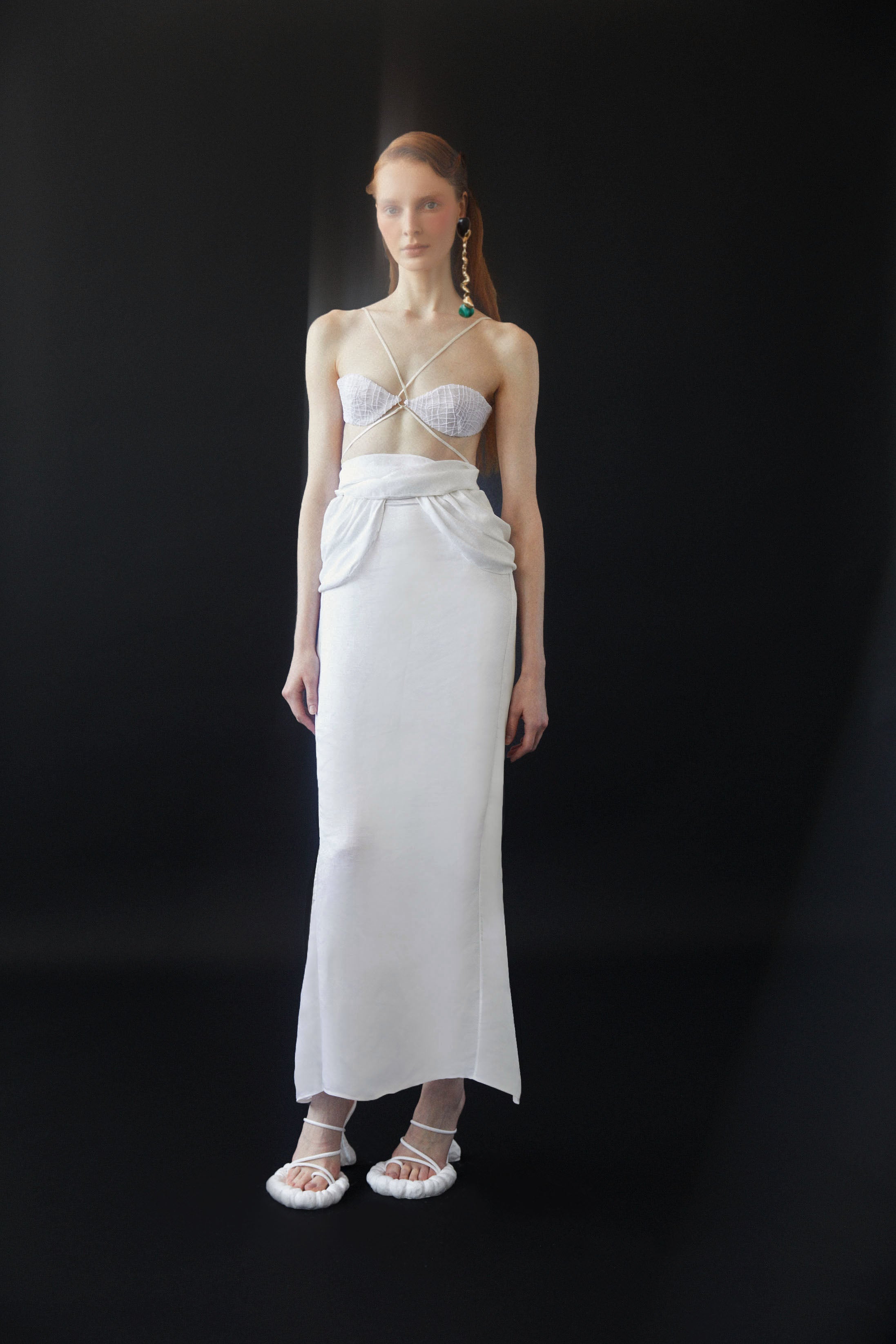 Luisa et La Luna Aura Skirt - Blanc