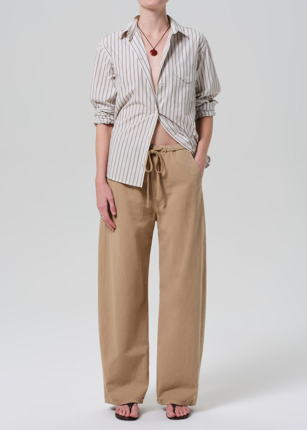 Citizens of Humanity Aurora Pull On Pants - Catalina
