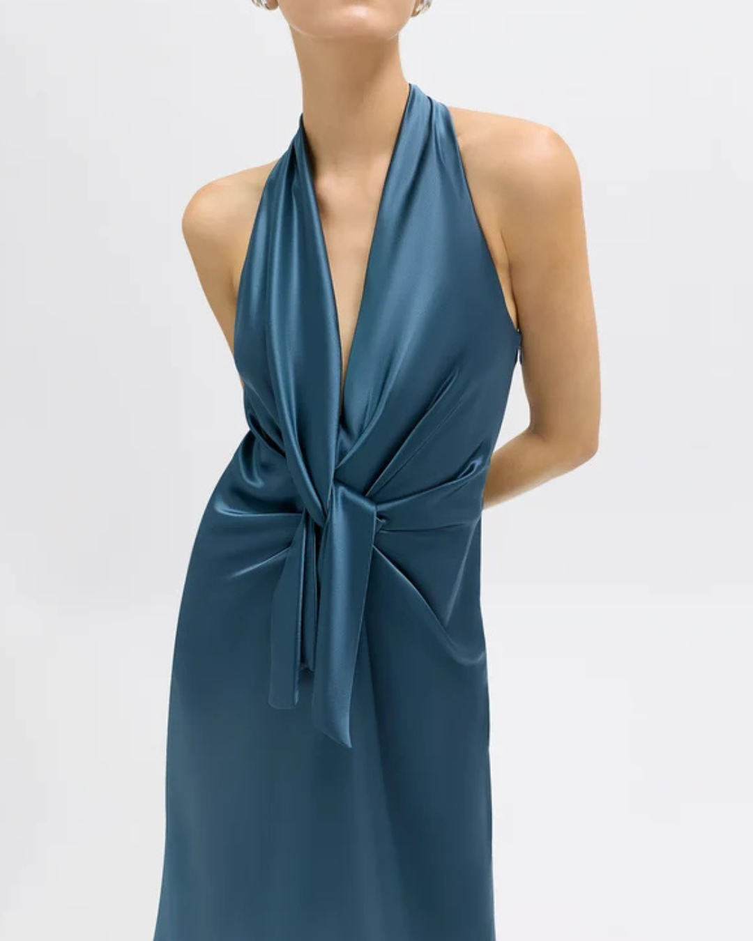 Atelier Delphine Ava Gown - Peacock Blue