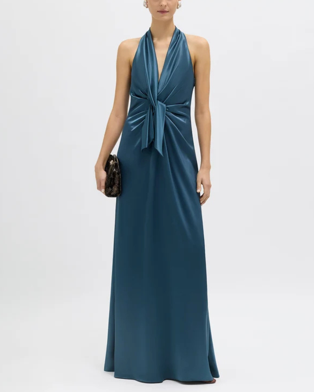 Atelier Delphine Ava Gown - Peacock Blue