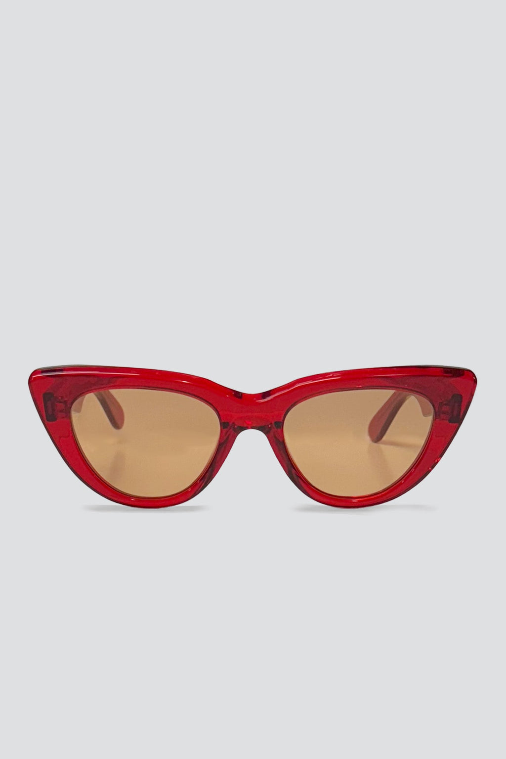 Assembly Acetate Kinos Sunglasses - Red