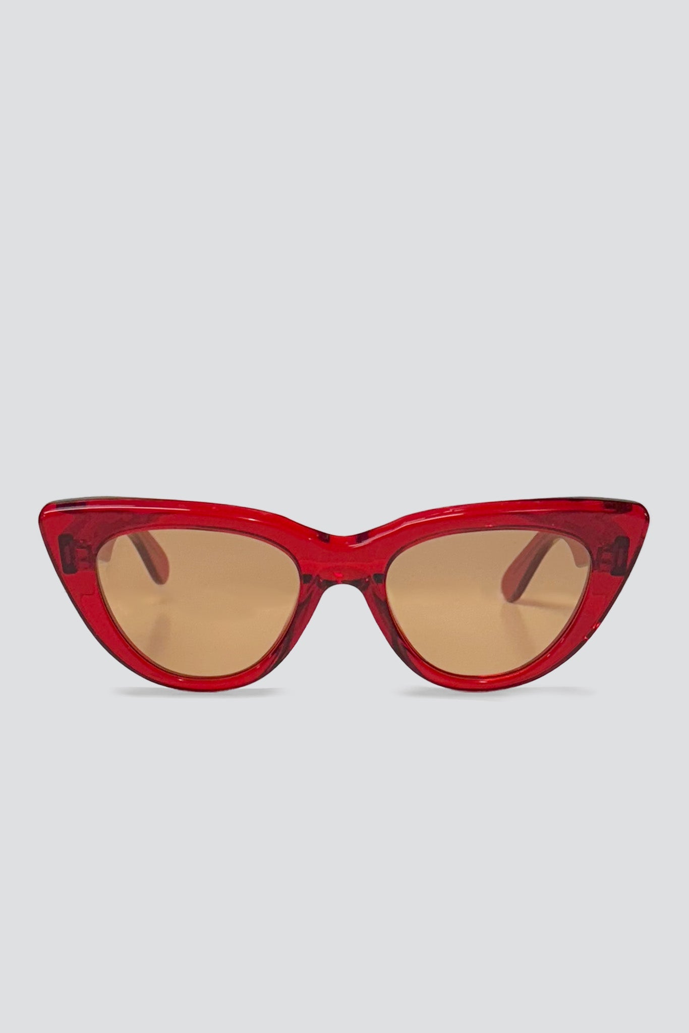 Assembly Acetate Kinos Sunglasses - Red