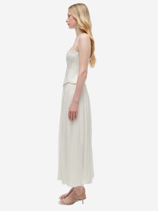 Jonathan Simkhai Adalys Strapless Jersey Dress