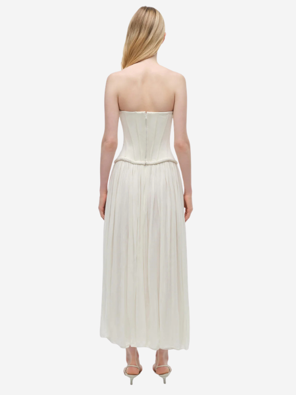 Jonathan Simkhai Adalys Strapless Jersey Dress