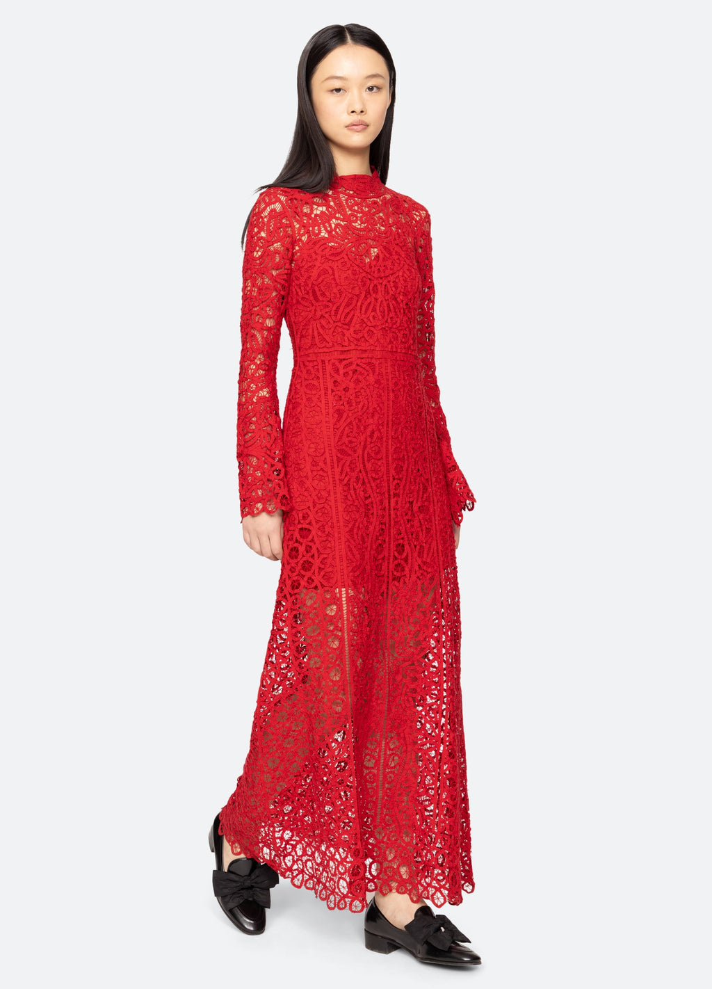 Sea NY Adelina Dress - Red