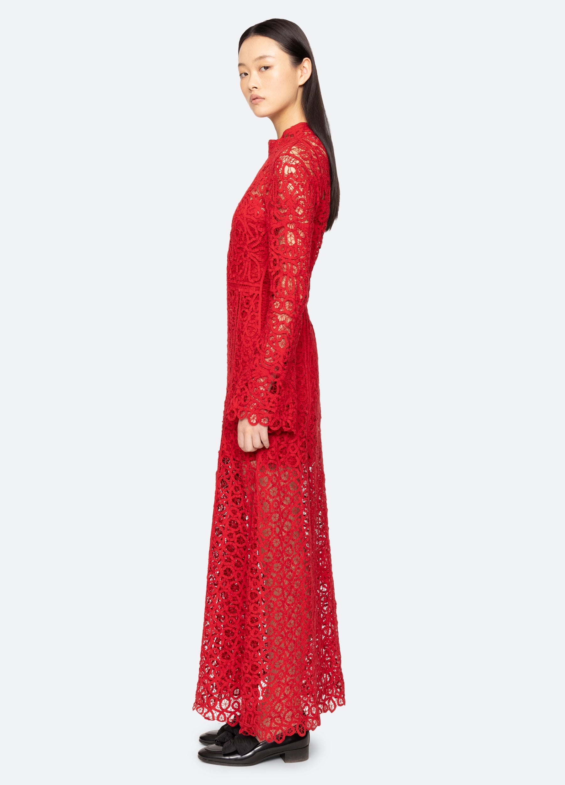 Sea NY Adelina Dress - Red