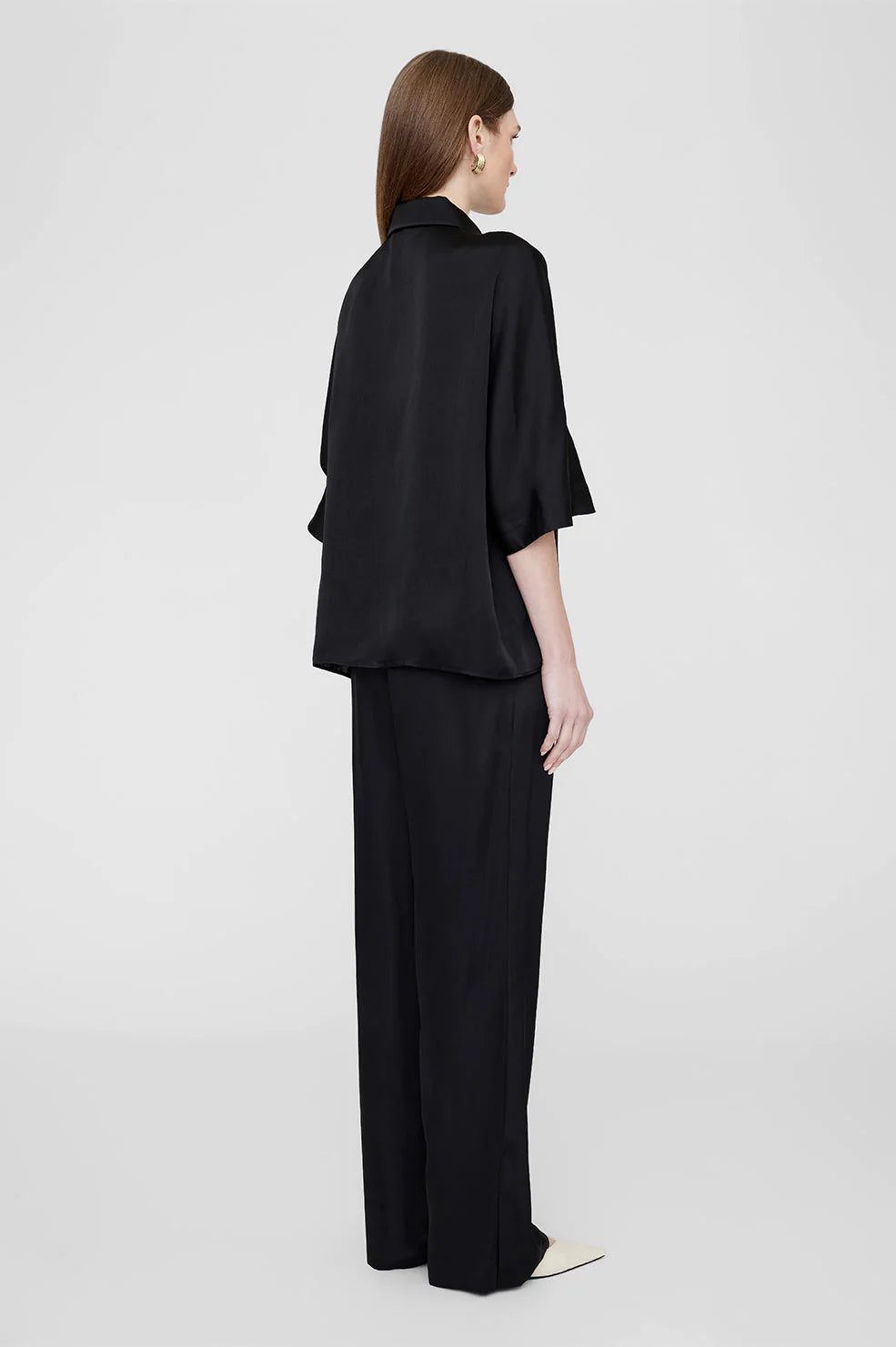 Anine Bing Aden Pant - Black