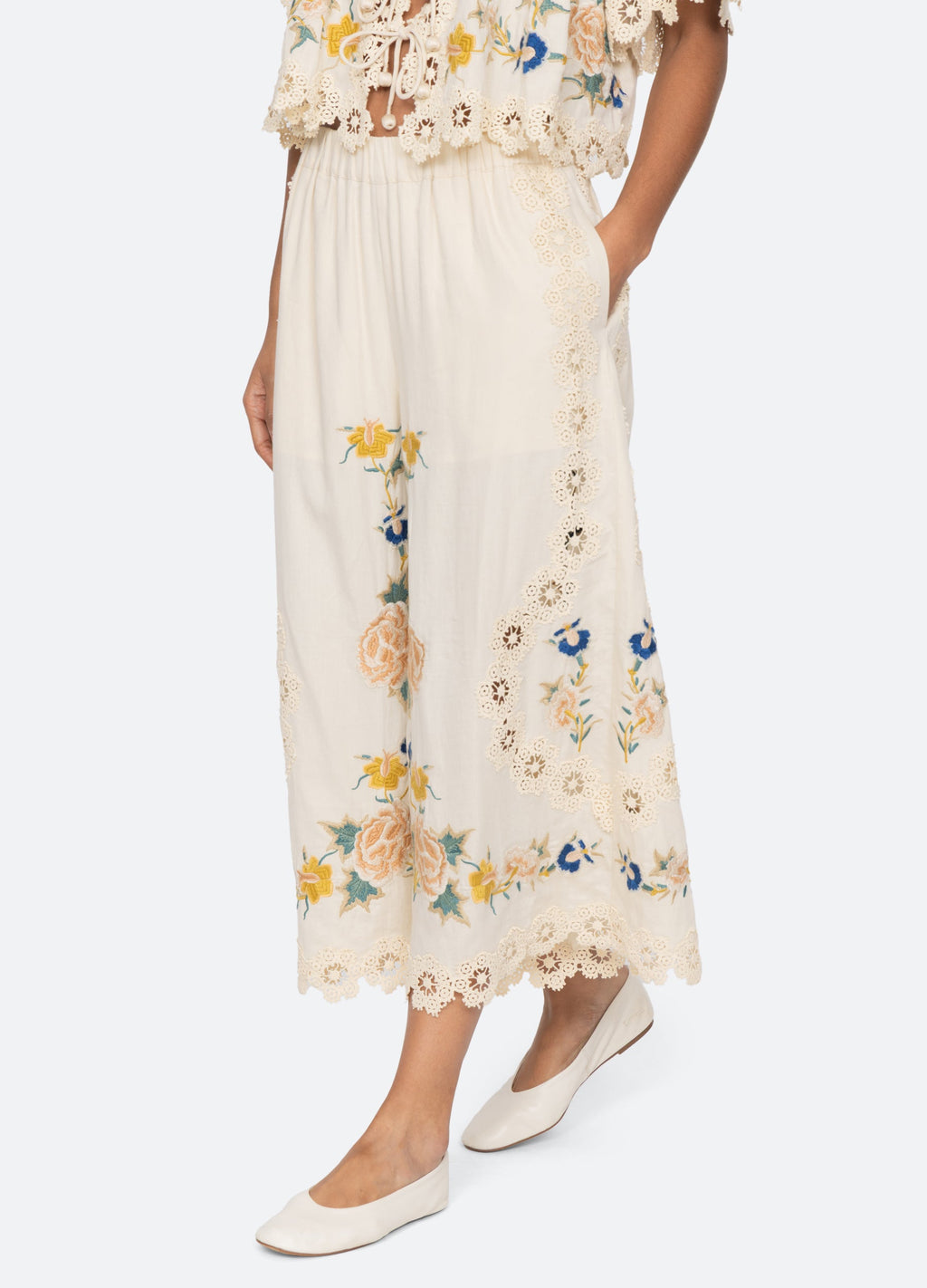 Sea NY Adonna Pants - Cream
