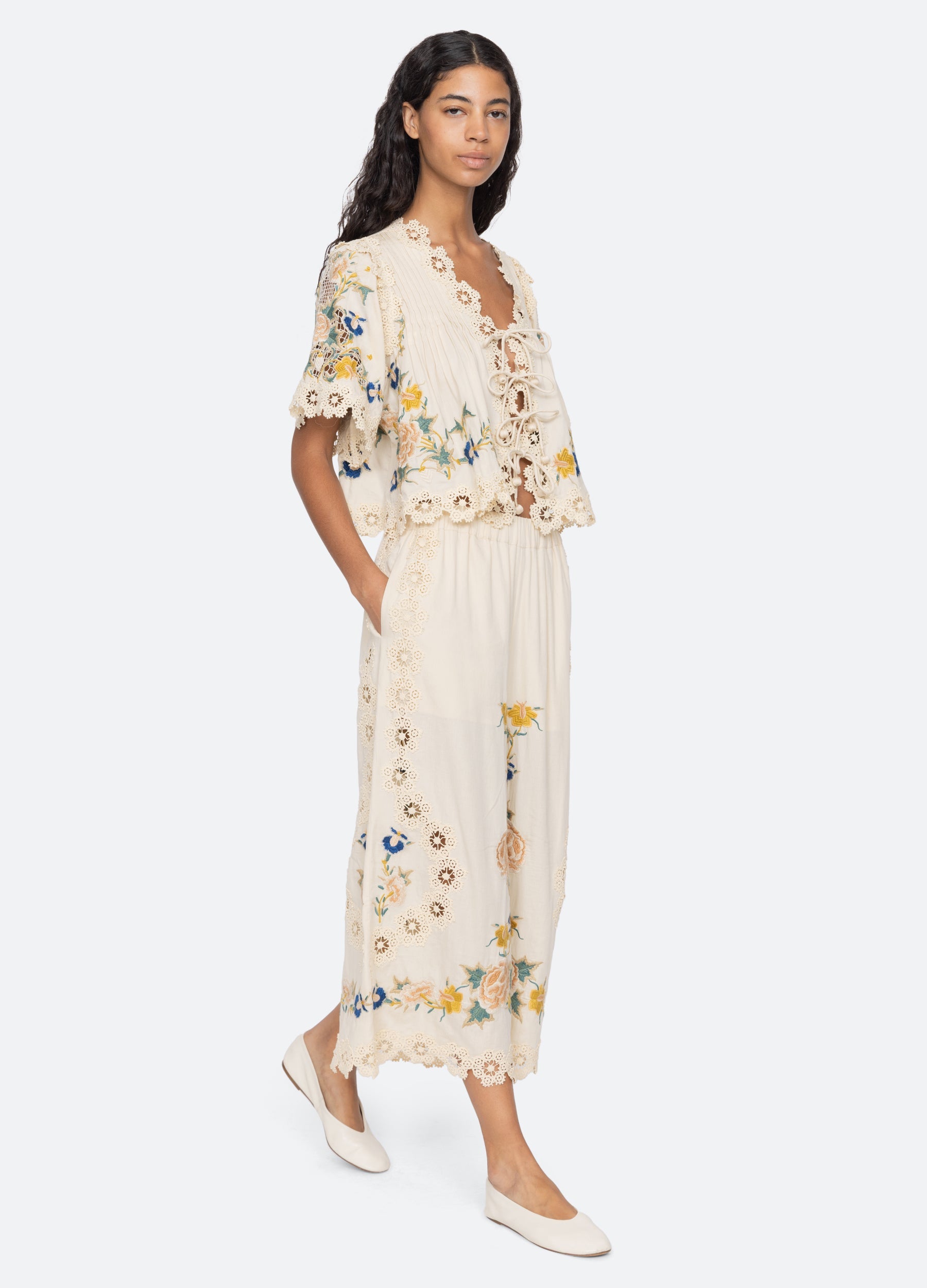Sea NY Adonna Pants - Cream