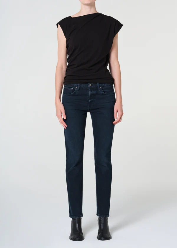 AGOLDE Cocktail Ankle Jean - Dark Indigo