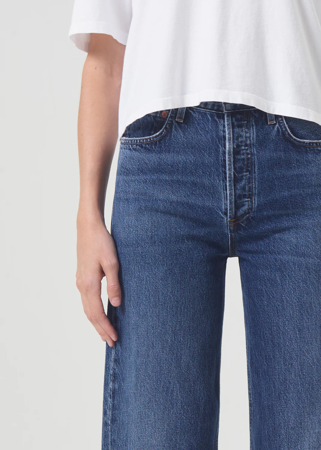 Agolde Ren Hi Rise Wide Leg - Control