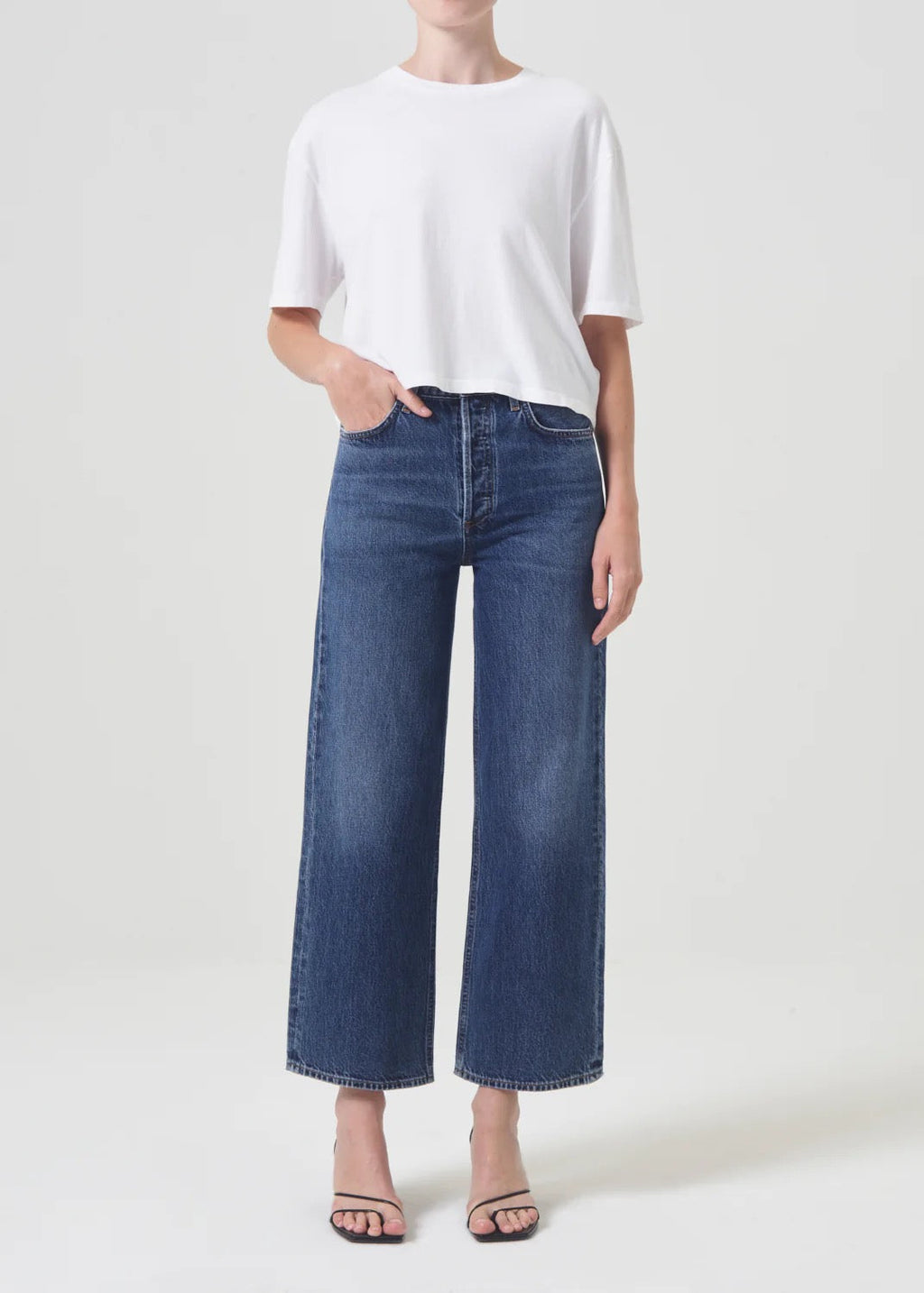 Agolde Ren Hi Rise Wide Leg - Control