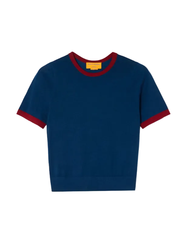 Guest in Residence Airy Ringer Tee