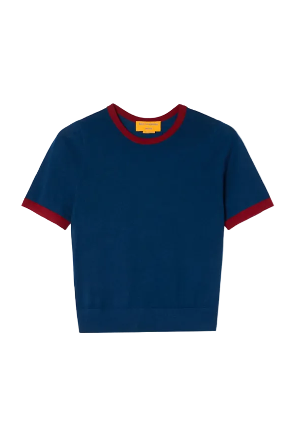 Guest in Residence Airy Ringer Tee