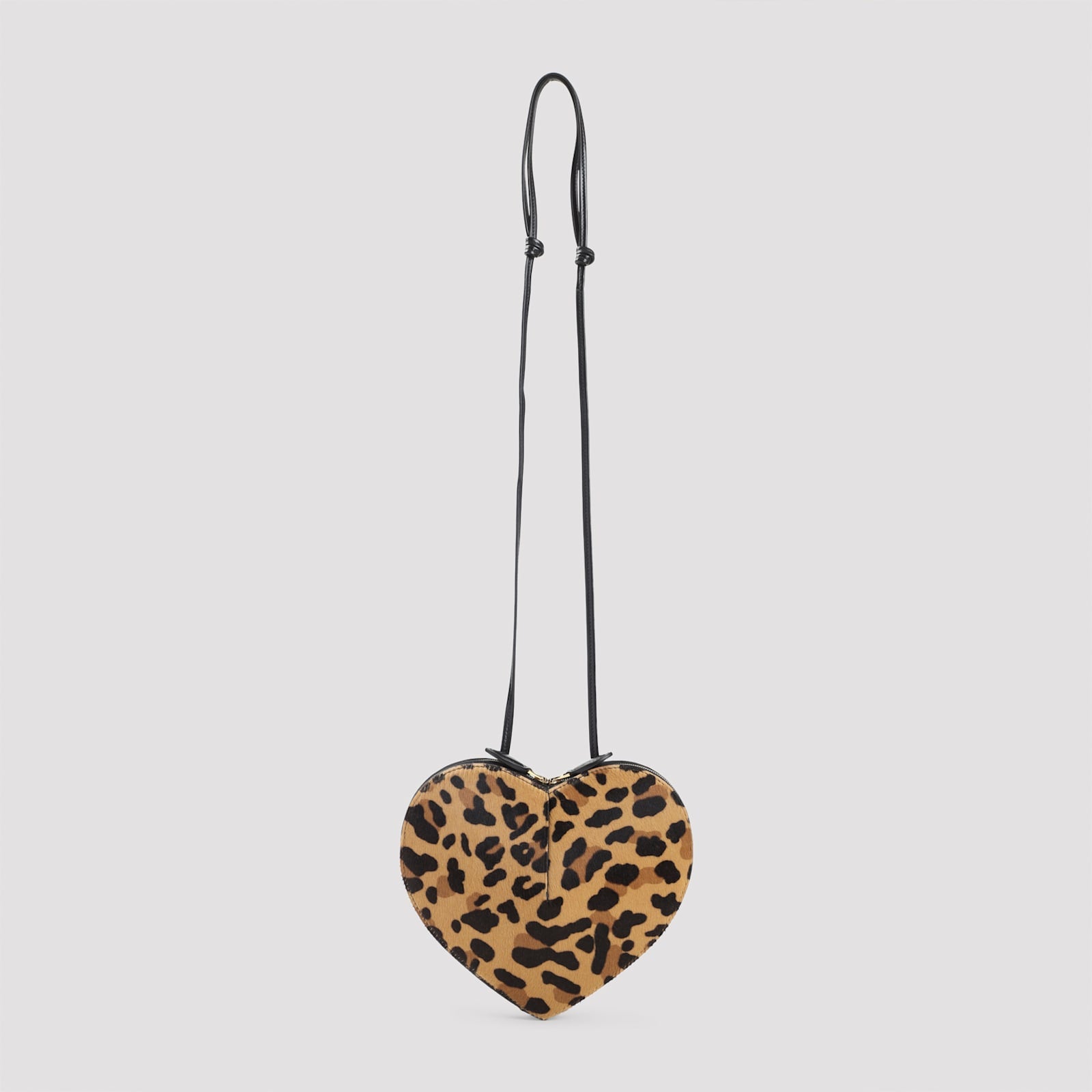 Alaia Le Coeur Leopard Shoulder Bag - Brun Sepia