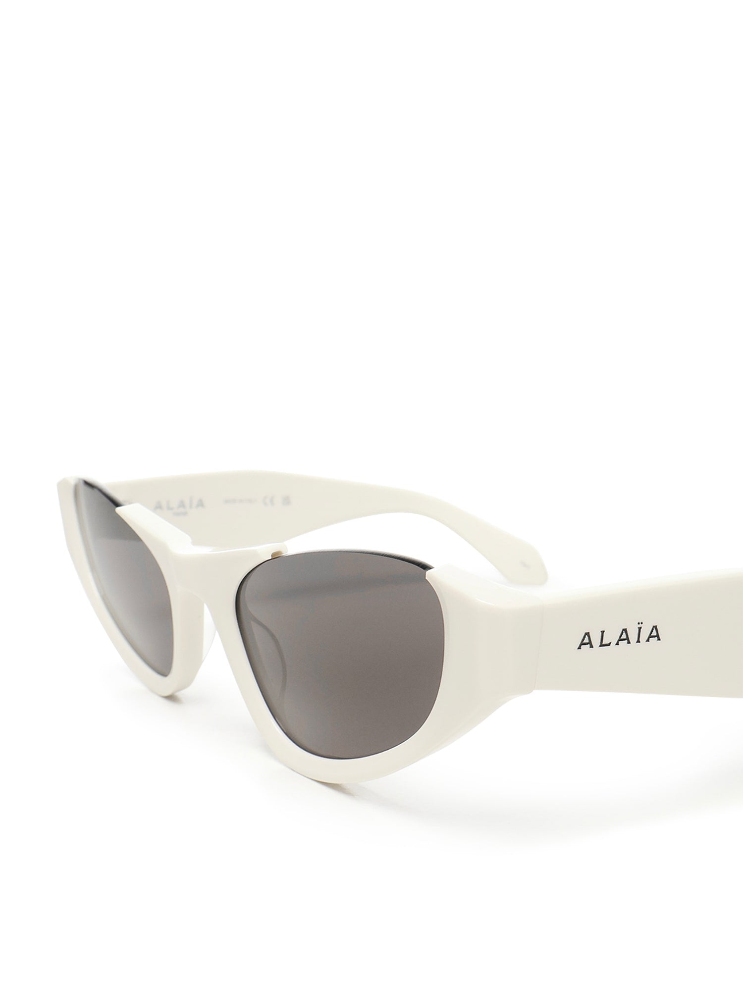 Alaia Cat-eye Sunglasses - White