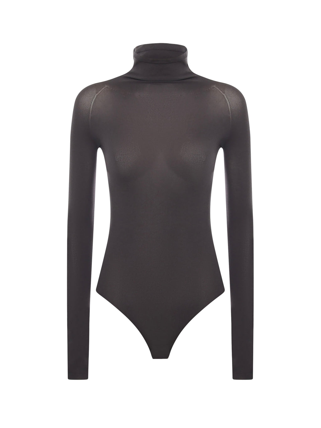 Alaia High-neck Second Skin Bodysuit - Anthracite