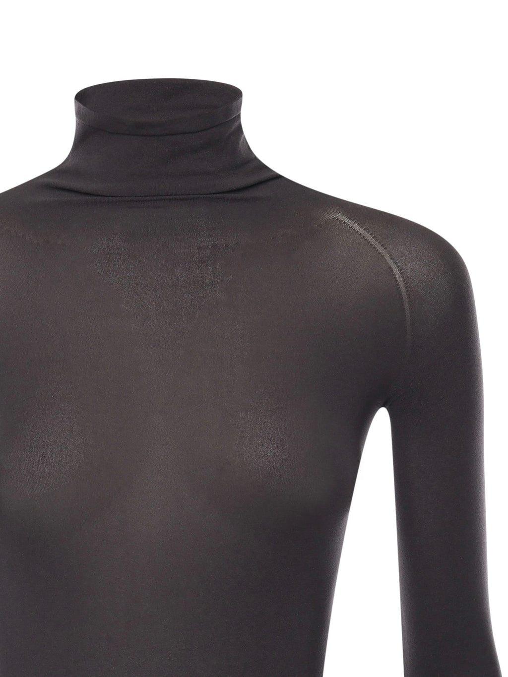 Alaia High-neck Second Skin Bodysuit - Anthracite